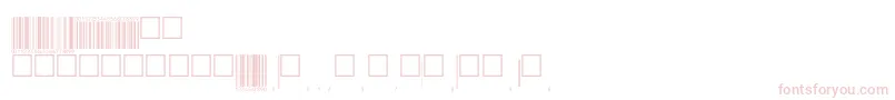 Eanp72tt-fontti – vaaleanpunaiset fontit valkoisella taustalla