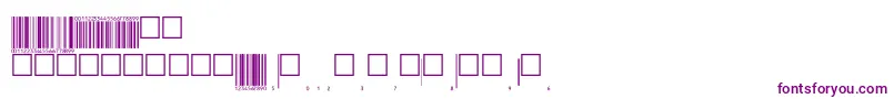 フォントEanp72tt – 紫色のフォント