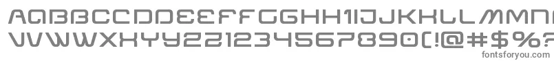 Miraclemercurysemiboldexpand-fontti – harmaat kirjasimet valkoisella taustalla