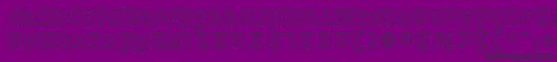 More about SfRetroesqueOutline Font SfRetroesqueOutline Font – Black Fonts on Purple Background