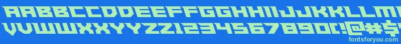 More about Paladinsleft Font Paladinsleft Font – Green Fonts on Blue Background