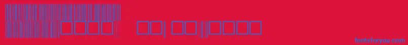 More about V100006 Font V100006 Font – Blue Fonts on Red Background