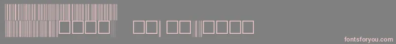 V100006 Font – Pink Fonts on Gray Background