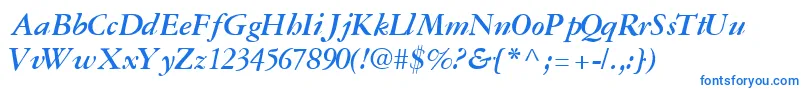 GaramondreprisesskBoldItalic Font – Blue Fonts