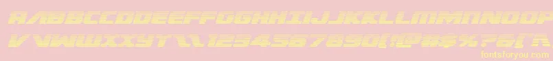 Federalescortscanital Font – Yellow Fonts on Pink Background