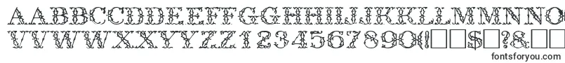 TrellisdisplaycapssskRegular-Schriftart – Schriftarten, die mit T beginnen
