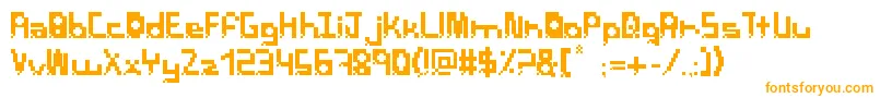 PixelbreackBold Font – Orange Fonts