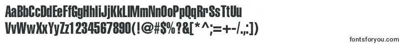 Heliosextracompressedc Font – OTF Fonts