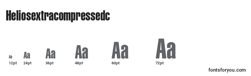 Heliosextracompressedc Font Sizes