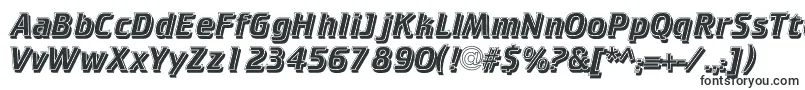 Шрифт Cricketinlineshadow – шрифты для логотипов