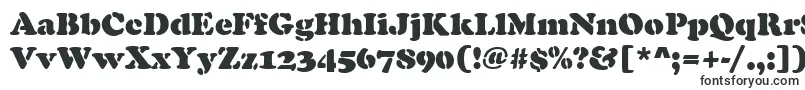CooperBlackStencilRegular Font – Artistic Fonts