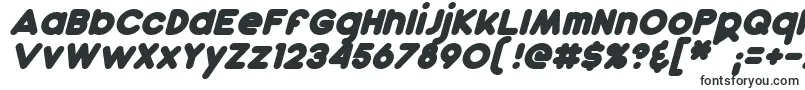DunkinBoldItalic-Schriftart – Schriftarten, die mit D beginnen