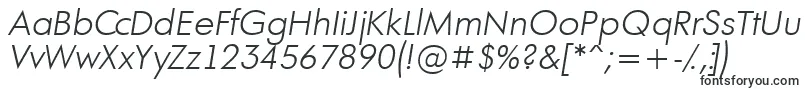 AFuturaortoltLightitalic Font – Fonts for Microsoft Office
