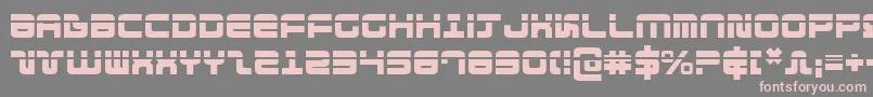 Direktorlaser Font – Pink Fonts on Gray Background