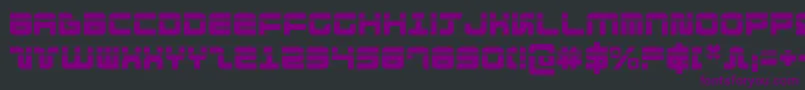 Direktorlaser Font – Purple Fonts on Black Background