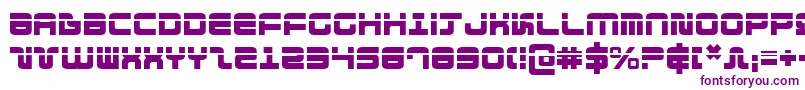 Direktorlaser Font – Purple Fonts on White Background