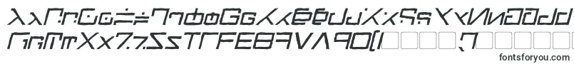 GreenMartianDistressedItalic-Schriftart – Schriftarten, die mit G beginnen