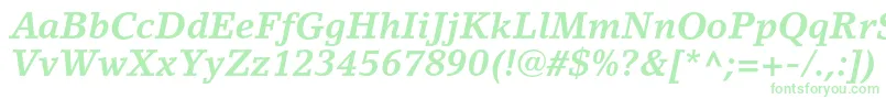 LinoletterstdBolditalic Font – Green Fonts