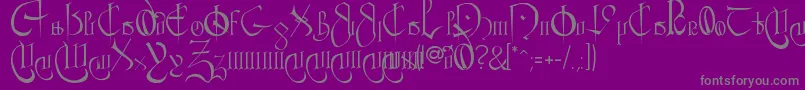 En savoir plus sur la police CourthandPlain. Police CourthandPlain. – polices grises sur fond violet