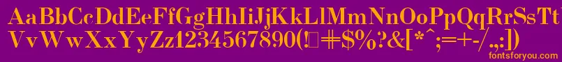 Подробнее о шрифте UsualNewBold Шрифт UsualNewBold – оранжевые шрифты на фиолетовом фоне