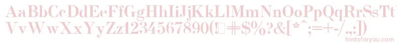 Weitere Informationen zur UsualNewBold-Schriftart UsualNewBold-Schriftart – Rosa Schriften auf weißem Hintergrund