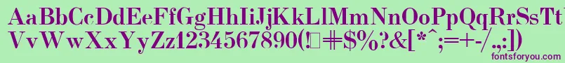 Подробнее о шрифте UsualNewBold Шрифт UsualNewBold – фиолетовые шрифты на зелёном фоне