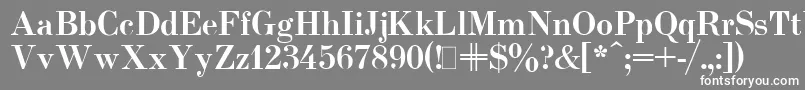 More about UsualNewBold Font UsualNewBold Font – White Fonts on Gray Background