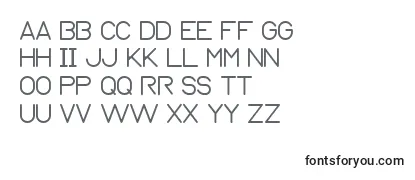 Review of the Normograph Font