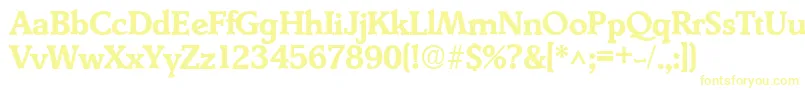 DerringerBoldDb Font – Yellow Fonts