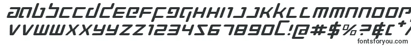 Шрифт ProkofievExpandedItalic – широкие шрифты