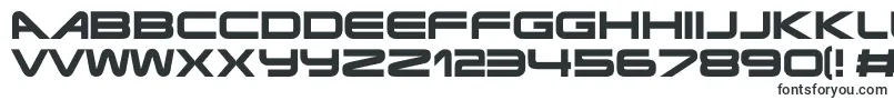 Czcionka Terminatorrealnfi – rosta typografia