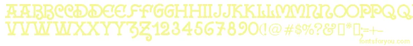 Galiciadiario1922Regular Font – Yellow Fonts