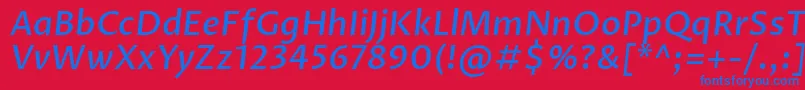 Más sobre la fuente ProzalibreMediumitalic fuente ProzalibreMediumitalic – Fuentes Azules Sobre Fondo Rojo