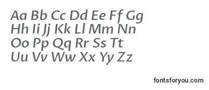 ProzalibreMediumitalic Font