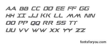WarEagleBoldItalic Font