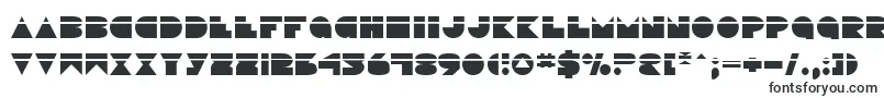 Шрифт Disco Deck Laser – заостренные шрифты