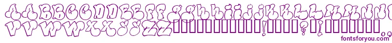 Politicaloutline Font – Purple Fonts