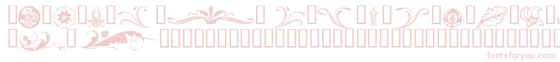 Florals2 Font – Pink Fonts