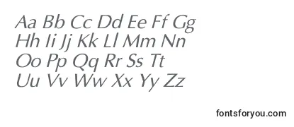 Обзор шрифта UltimaItalic