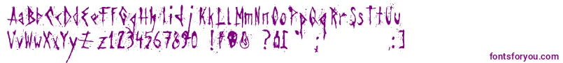 Agresivefont Font – Purple Fonts