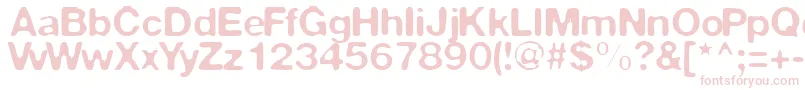 Warp1 Font – Pink Fonts