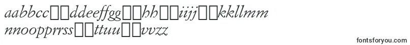 ItalianGaramondItalicBt-Schriftart – esperanto Schriften