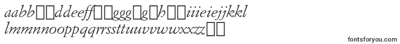 Шрифт ItalianGaramondItalicBt – мальтийские шрифты