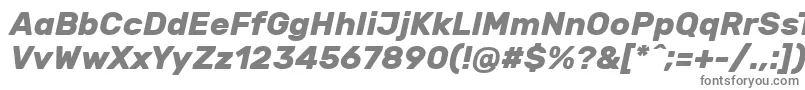 RubikBolditalic Font – Gray Fonts