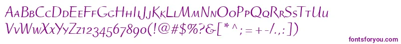 RuzickaFreehandLhRomanSmallCapsOldstyleFigures Font – Purple Fonts