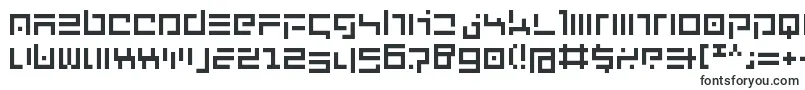 Шрифт NewEnglish – геометрические шрифты