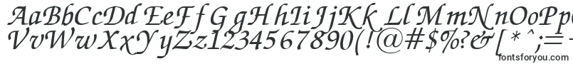 ZapfChanceryItalic-Schriftart – Schriftarten, die mit Z beginnen