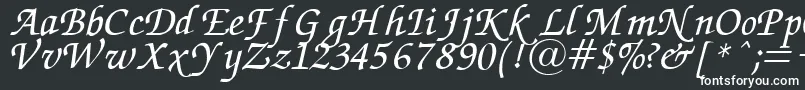 ZapfChanceryItalic Font – White Fonts