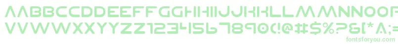 Planetnsv2 Font – Green Fonts on White Background