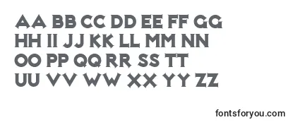 Review of the Notmarykatenf Font